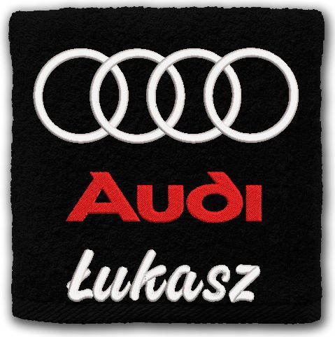 prezent recznik z logo audi.jpg