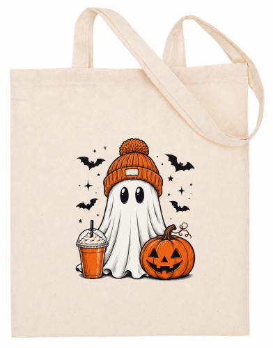 Torba bawelniana na halloween z duszkiem prezent 1.png